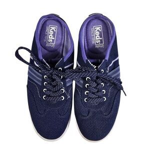 Keds Navy and Purple Sneakers